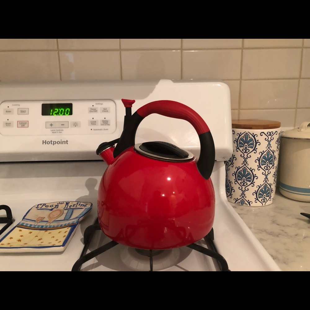 Tea kettle (stove top)